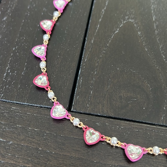 Betsey Johnson Heart Charm Necklace - Picture 5 of 9
